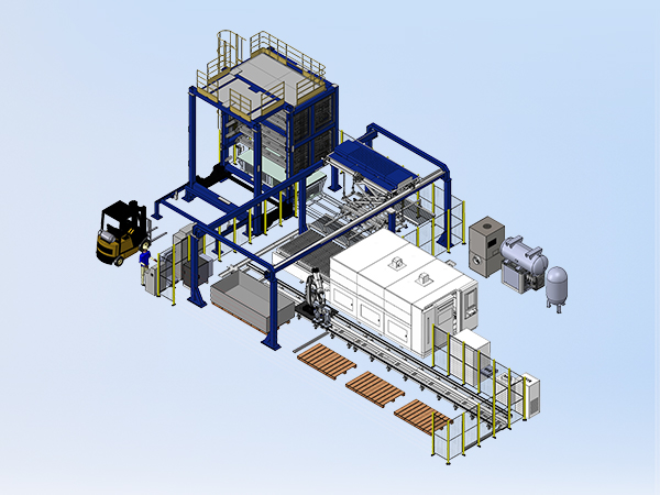 Smart Robotic Sorting & Laser Cell 