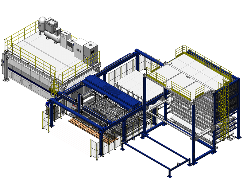 Gantry-Style Intelligent Sorting Laser Cutting Cell