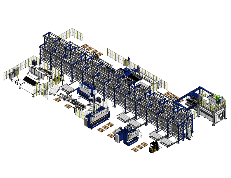 Robot Cells + Multi-Row Storage